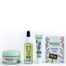 Garnier Organic Anti-Age Rejuvenating Lavandin Trio for Glowing Skin (Worth £40.00)