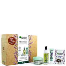 Garnier Organic Anti-Age Rejuvenating Lavandin Trio for Glowing Skin (Worth £40.00)