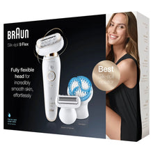 Braun Silk-pil 9 Flex 9010 Epilator, WhiteGold