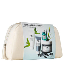 Origins Clear Improvement Cleanse, Detox and Moisturise Set (Worth £50.50)