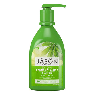 JASON Cannabis Body Wash with Pump 887ml