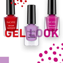 Note Cosmetics Gel Look Nail Enamel 10ml (Various Shades)