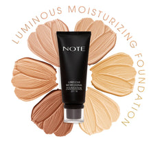 Note Cosmetics Luminous Moisturizing Foundation 35ml (Various Shades)