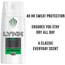 Lynx Antiperspirant Africa 150ml