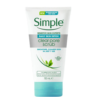 Simple Daily Detox Face Scrub 150ml