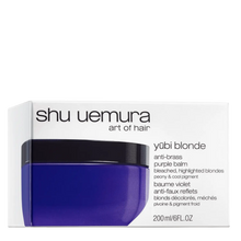 Shu Uemura Art of Hair Yubi Blonde Anti-Brass Purple Balm for Bleached, Highlighted Blonde Hair 200ml