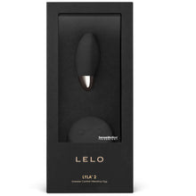LELO Lyla 2 Sex Bullet Massager - Black with Sense Motion Technology