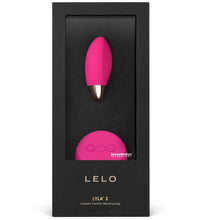 LELO Lyla 2 Sex Bullet Massager - Hot Cerise with Sense Motion Technology
