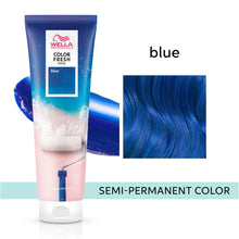 Wella Professionals Color Fresh Semi-Permanent Colour Mask - Blue 150ml