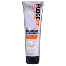 Fudge Professional Everyday Clean Blonde Damage Rewind Violet Toning Conditioner 250ml