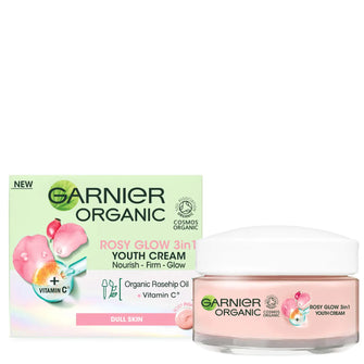 Garnier Organic Rosy Glow 3-in-1 Youth Cream 50ml