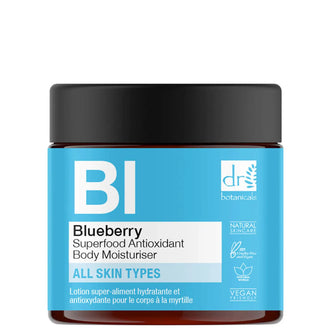 Dr Botanicals Blueberry Superfood Antioxidant Body Moisturiser 60ml