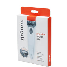 grüum Precision Razor Set - Silver