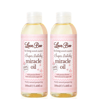 Love Boo Super Stretchy Miracle Oil Set (Worth £31.98)