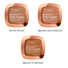 L'Oreal Paris Bronze to Paradise Matte Bronzing Powder 36.5g (Various Shades)