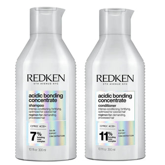 Redken Acidic Bonding Concentrate Shampoo and Conditioner Duo (2 x 300ml)