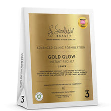 Seoulista Beauty Gold Glow Instant Facial Pack (Pack of 3)