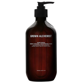 Grown Alchemist Hand Wash - Sweet Orange Cedarwood Sage 500ml