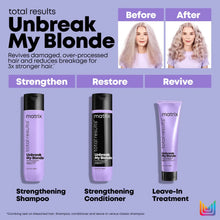 Matrix Total Results Unbreak My Blonde Strengthening Conditioner for Chemically Over-processed Hair 300ml