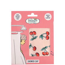 The Vintage Cosmetic Company Cherry Print Shower Cap