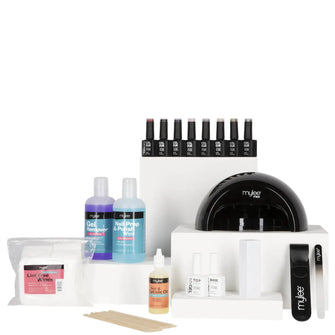 Mylee Full Works Complete Gel Polish Kit - Black (Worth £155.50)