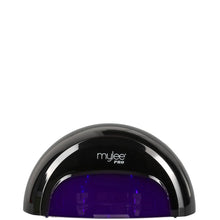 Mylee Black Convex Curing Lamp Kit with Gel Nail Polish Essentials Set (Worth £99.50)