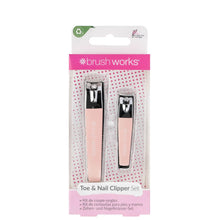 brushworks Toe and Nail Clipper Set