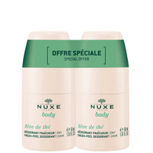 NUXE Body Rêve de thé Fresh-Feel Deodorant 24H Duo 2 x 50ml (Worth £17.00)