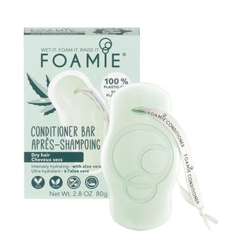 FOAMIE Conditioner Bar - Aloe Vera for Dry Hair