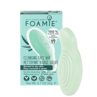 FOAMIE Face Bar - Aloe Vera for Normal to Dry Skin