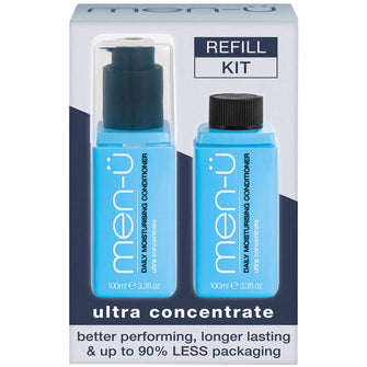 men-ü Daily Moisturising Conditioner Refill Kit 2 x 100ml