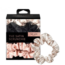 Kitsch Satin Sleep Scrunchies (Various Colours)