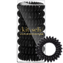 Kitsch Black Hair Coils (8 Piece)