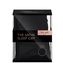 Kitsch Satin Sleep Cap - Black