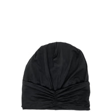 Kitsch Satin Lined Jersey Sleep Beanie - Black