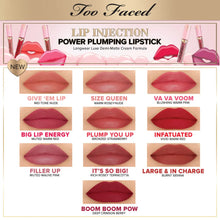 Too Faced Lip Injection Demi-Matte Liquid Lipstick 3ml (Various Shades)