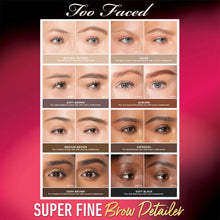 Too Faced Superfine Brow Detailer Ultra Slim Brow Pencil 0.08g (Various Shades)