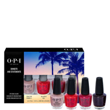 OPI Sunsets and Statements Mini Nail Polish Gift Set 4 x 3.75ml