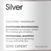 L’Oréal Professionnel Serie Expert Silver Shampoo for Grey, White or Light Blonde Hair 750ml