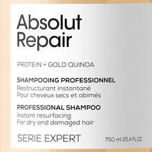 L’Oréal Professionnel Serie Expert Absolut Repair Shampoo for Dry and Damaged Hair 750ml