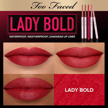 Too Faced Lady Bold Demi-Matte Lip Liner 0.23g (Various Shades)