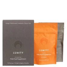 Lumity Morning and Evening Male Supplement Refill Box