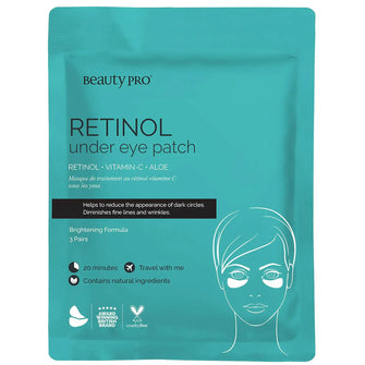 BeautyPro Retinol Under Eye Patch (3 Pairs)