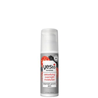 yes to Tomatoes Charcoal Detoxifying Overnight Moisturiser 50ml