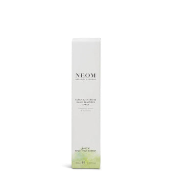 NEOM Clean & Energise Hand Sanitising Spray 30ml