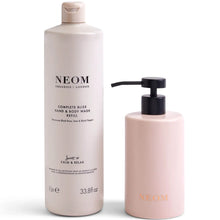 NEOM Complete Bliss Hand Wash Refill and Ceramic Dispenser 1L