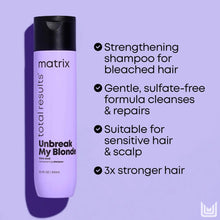 Matrix Total Results Unbreak My Blonde Shampoo and Conditioner for Chemically Over-processed Hair 300ml Duo