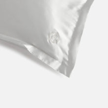 ESPA Home Oxford Edge Silk Pillowcase - Moonlight Grey