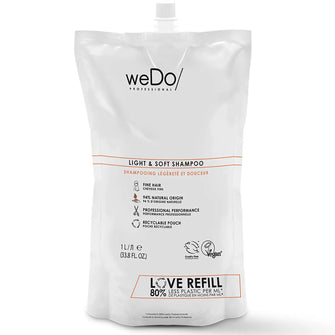 weDo/ Professional Light and Soft Shampoo Pouch 1000ml