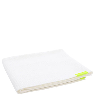 Aquis AON Waffle Towel White